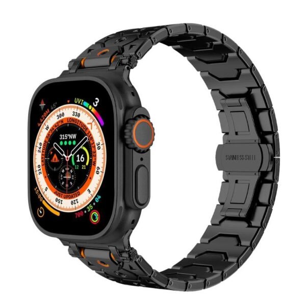 Octagonal Stainless Steel Apple Watch Straps