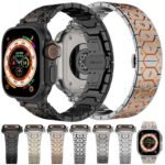 Octagonal Stainless Steel Apple Watch Straps - Image 2