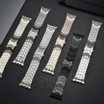 Octagonal Stainless Steel Apple Watch Straps - Image 3