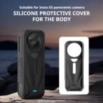 For Insta360 X5 Camera Silicone Case Body Cover Anti-dust and Stain-resistant Protective Shell, Silicone Case - Image 2