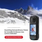 For Insta360 X5 Camera Silicone Case Body Cover Anti-dust and Stain-resistant Protective Shell, Silicone Case - Image 4